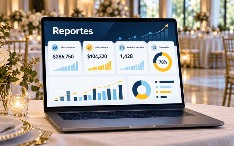 software de alquiler para la gestión de eventos